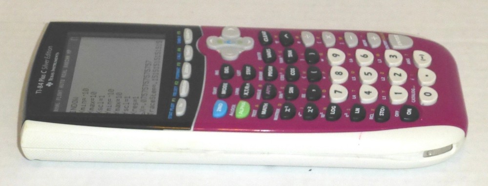 Texas Instruments TI-84 Plus C Silver Edition Graphing Calculator with Cover