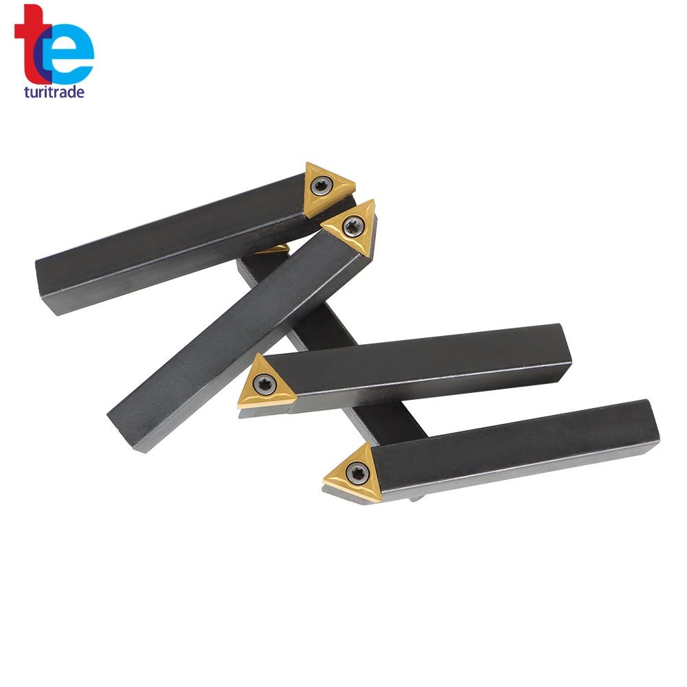5 Pack 1/2" Carbide Indexable Turning Tool Lathe Tool Bit With Carbide Inserts