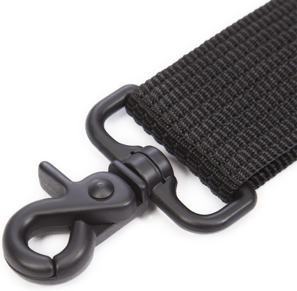 Neoprene Adjustable Shoulder Strap with Closed AirCell Cushioning (Black)