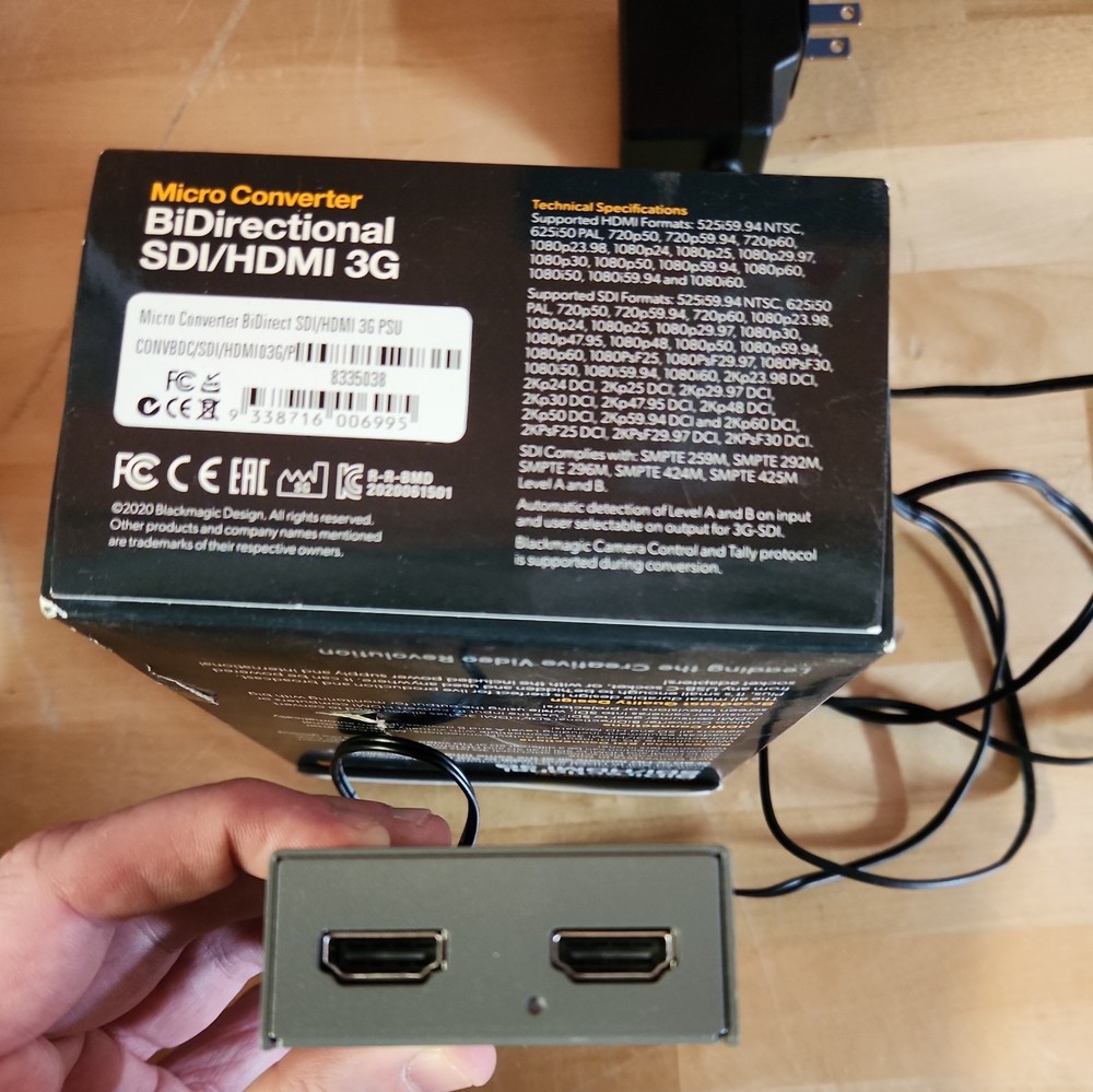 Blackmagic Design Micro Converter - CONVBDC/SDI/HDMI12G