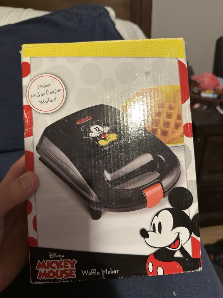 Disney Mickey Mouse Belgian Waffle Maker