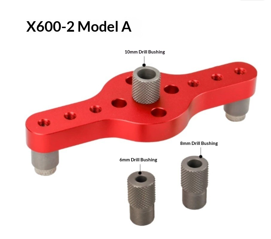 Log Tenon Drilling Machine, Self-Centering Drilling Positioner, Marking Tool