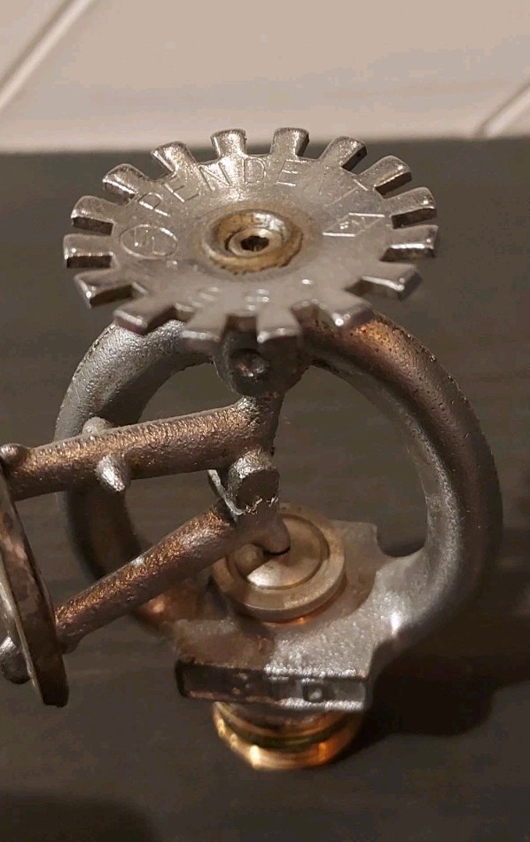 1977 Chrome STD Pendent Fire Sprinkler Head