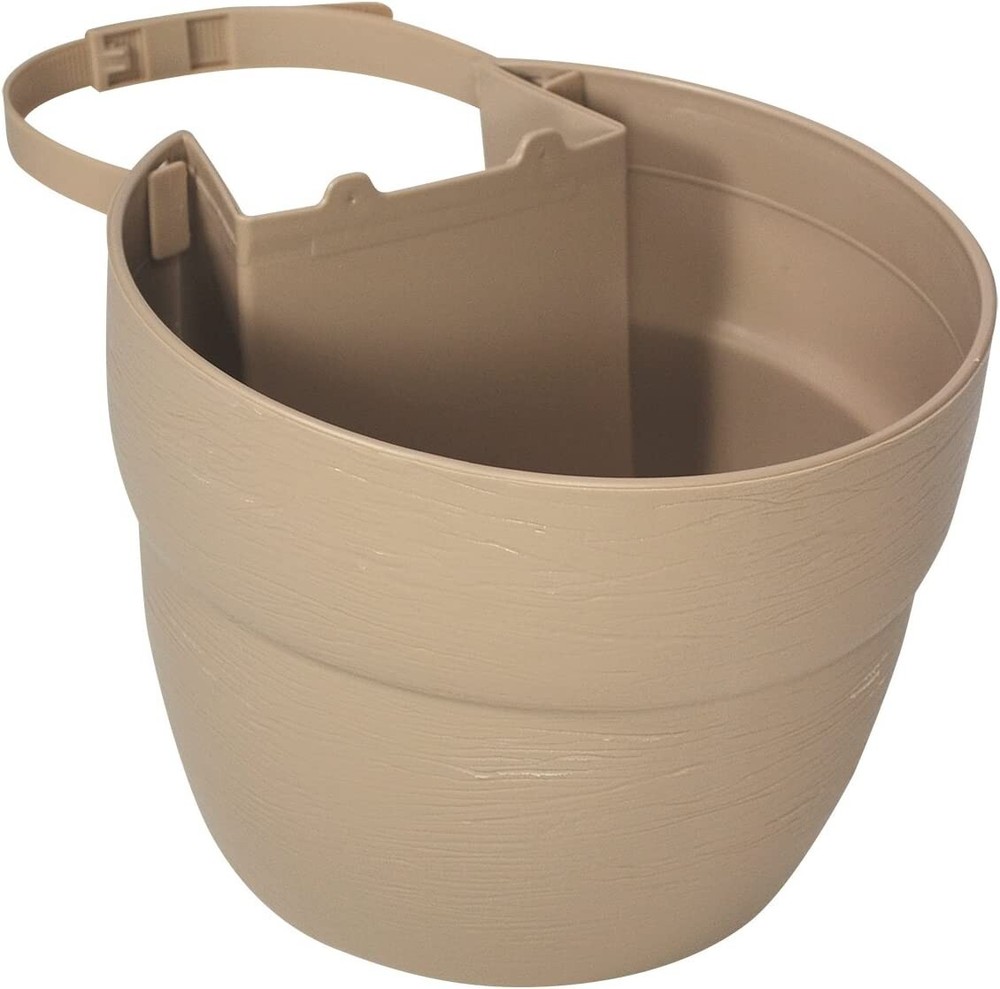 EMSCO Bloomers Post Planter – Both Permanent and Temporary Install. COLOR: SAND