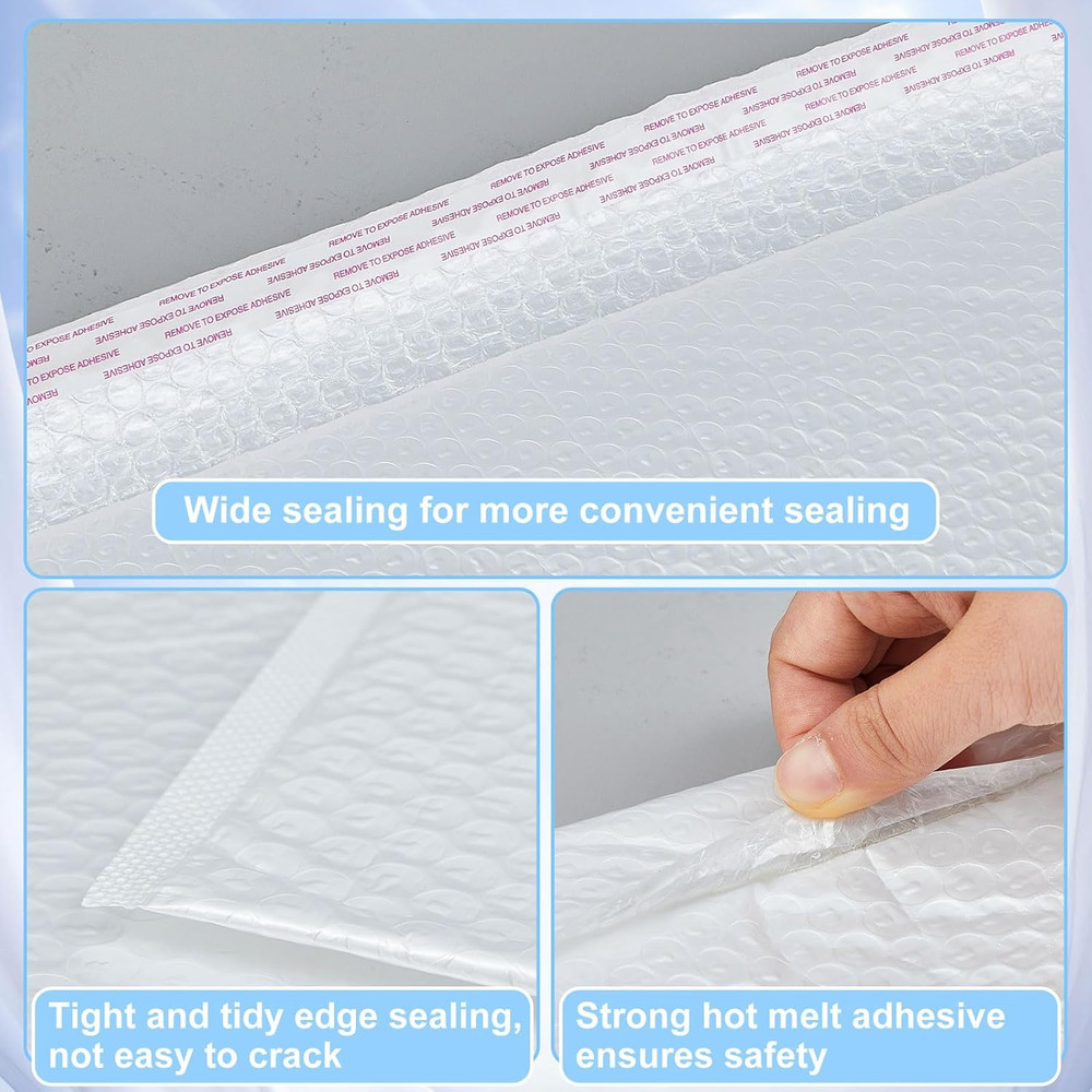 5 Pack Extra Large 20 X 24" Bubble Mailers Poly Padded Envelopes Cushioned Ma...