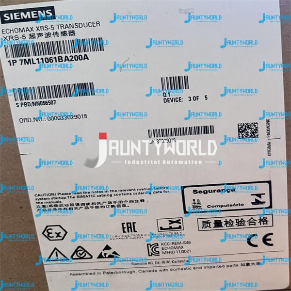 ONE NEW Siemens 7ML1106-1BA20-0A Ultrasonic sensor 7ML11061BA200A