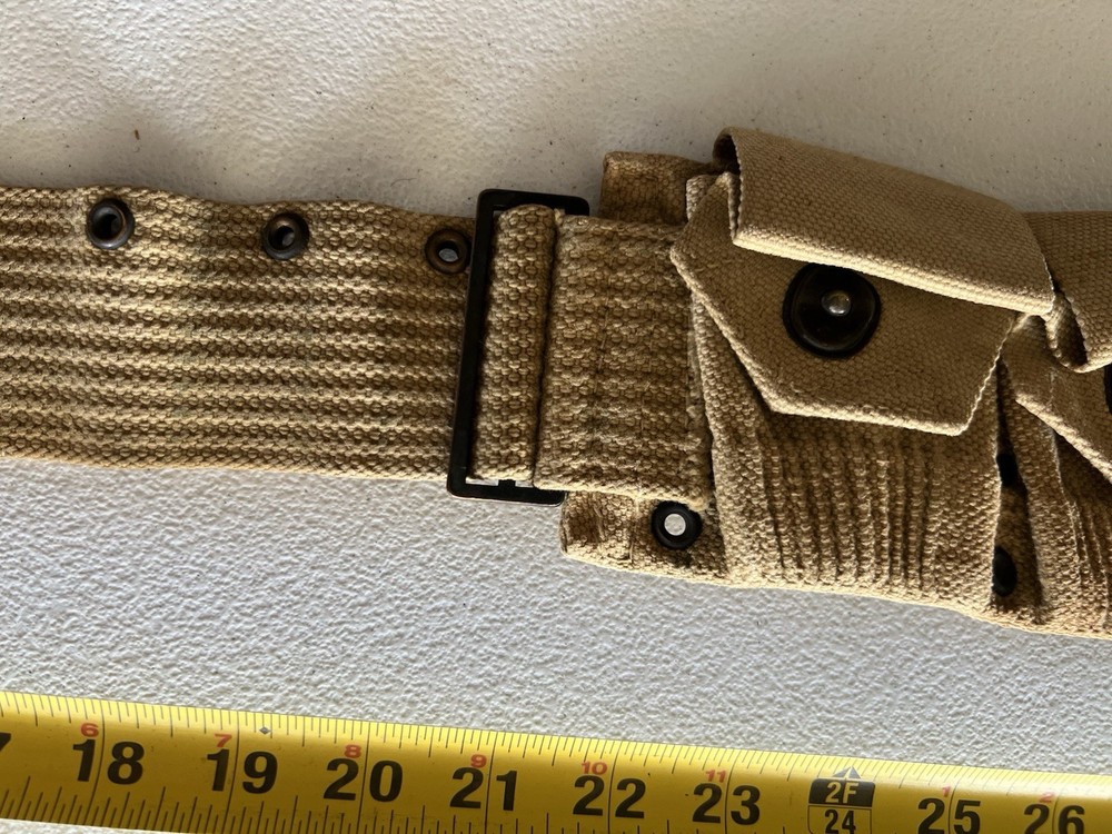 WWI Mills 1915 U.S. Army Ammo Belt