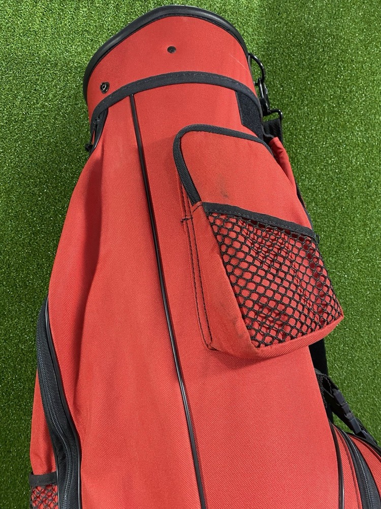 Vintage Coca Cola Red Golf Bag 6-Way