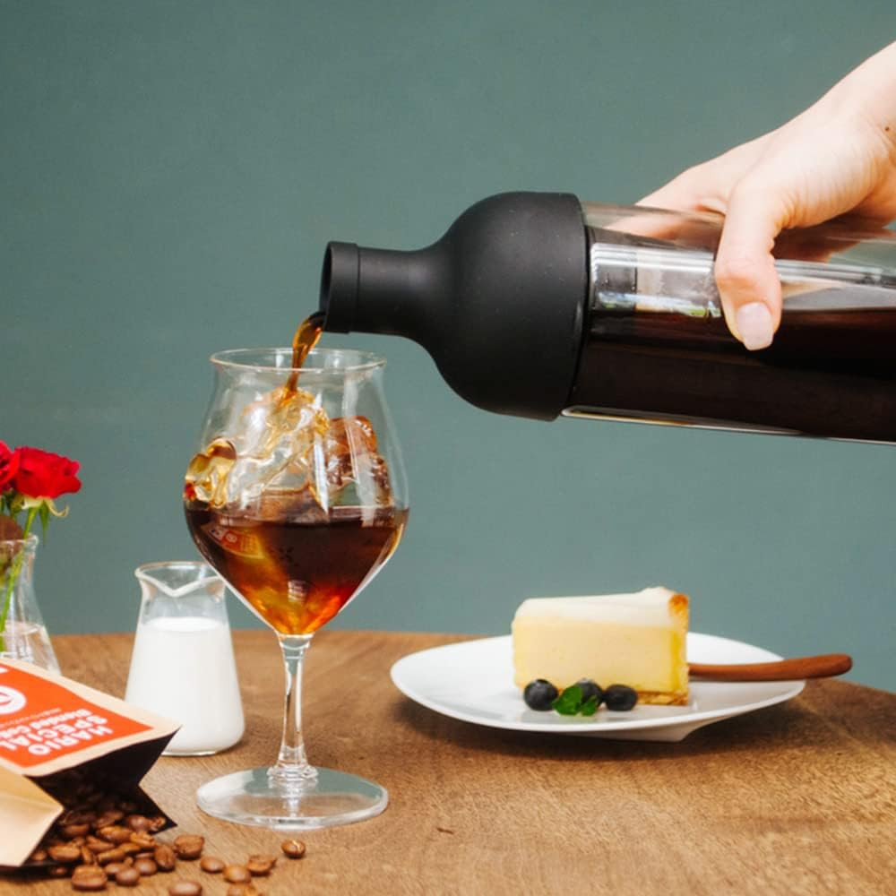 Cold Brew Coffee Wine Bottle, 650Ml, Black