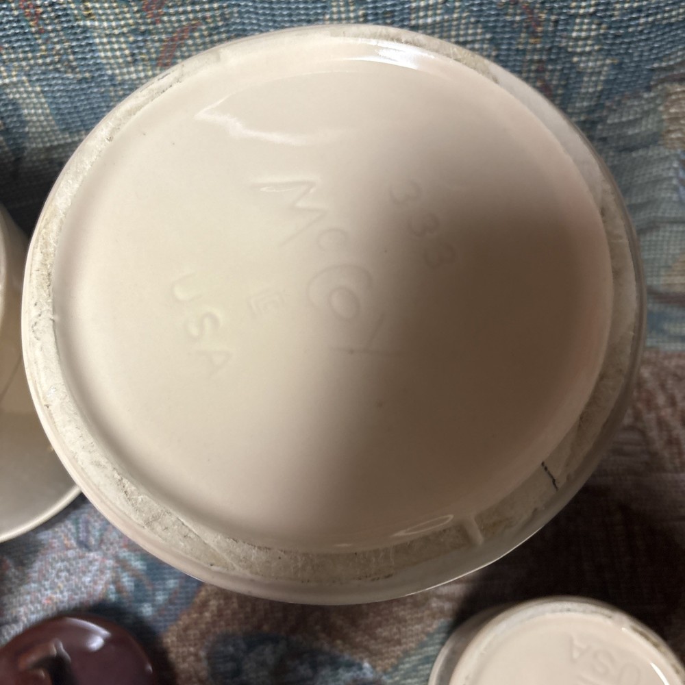 McCoy Vintage Pottery Brown