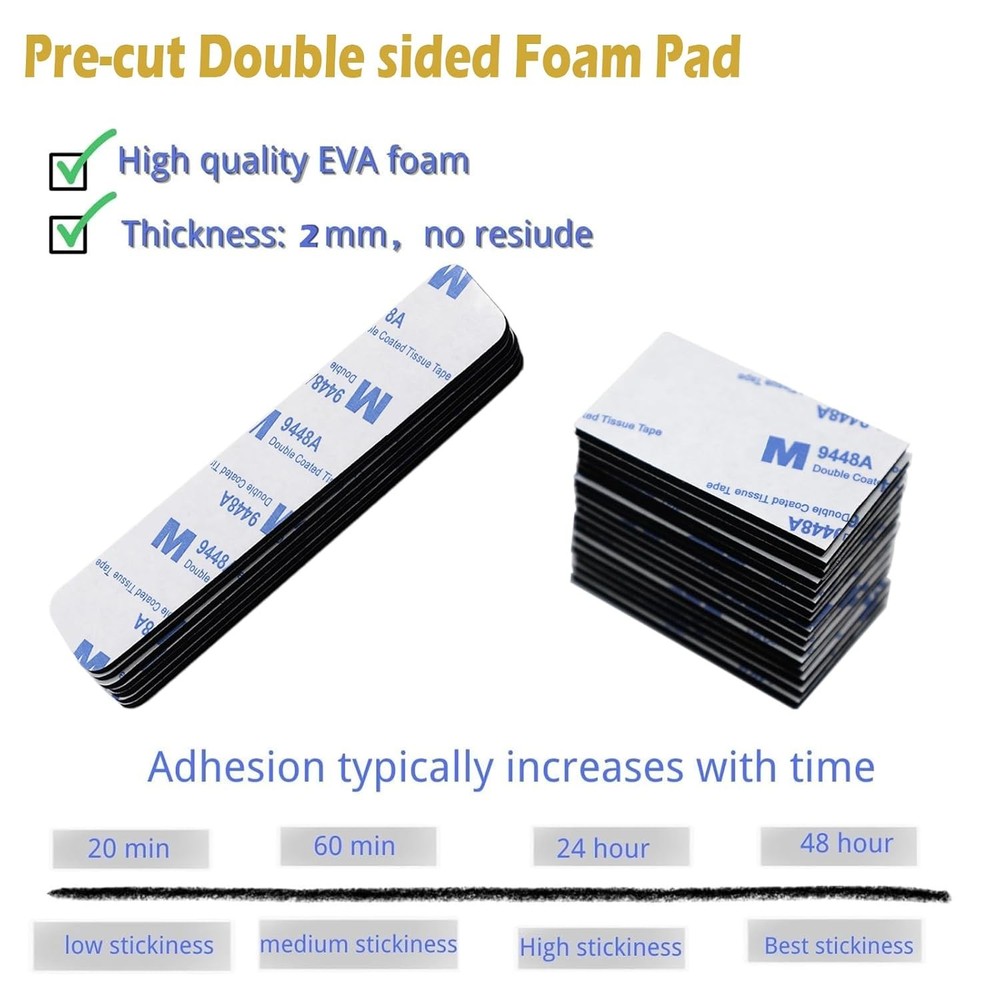 Foam Adhesive Pads Double Sided Mounting