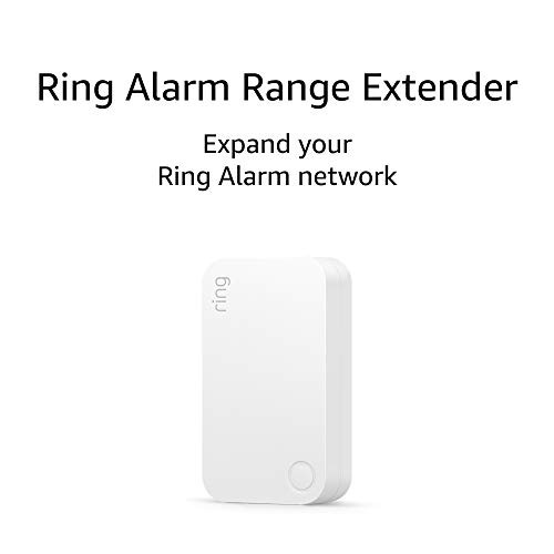 Ring Alarm Range Extender (2nd Gen) | Extend Device Coverage Up to WHITE