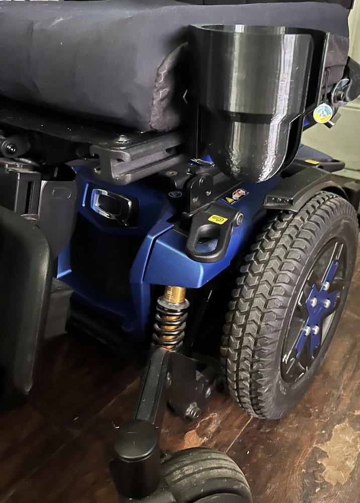 Powerchair Side Seat Cup Holder For Quantum