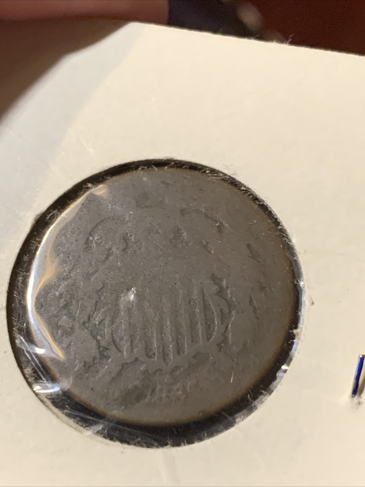 ESTATE FIND 1865 TWO CENT PIECE