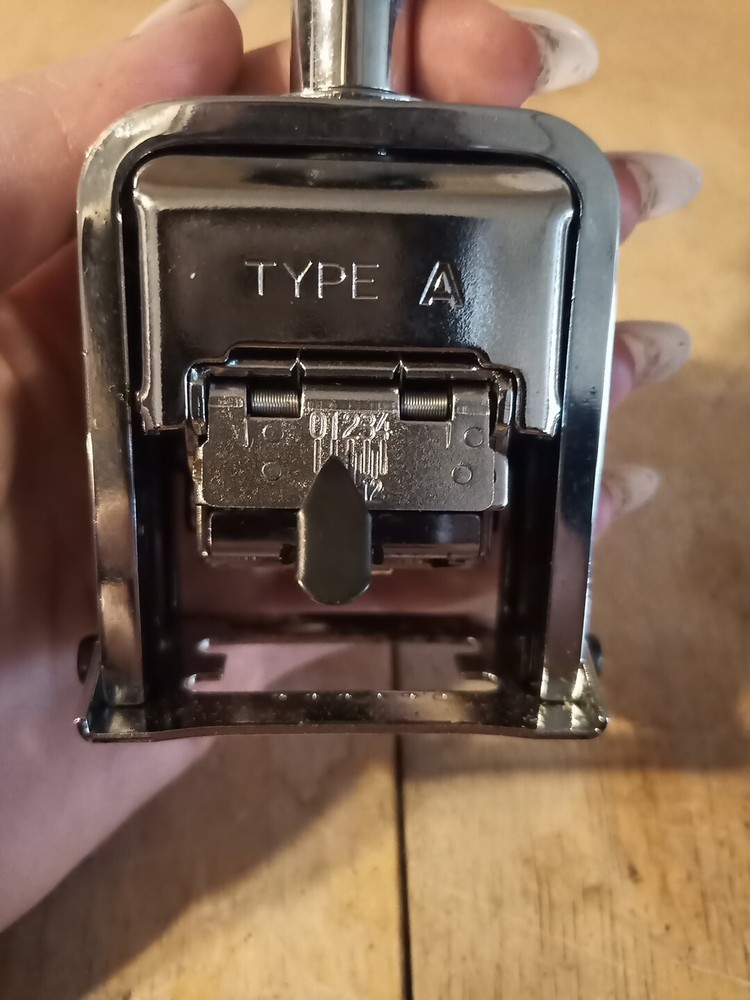 Plus Model A 6-wheel 8 Action Automatic Numbering Machine