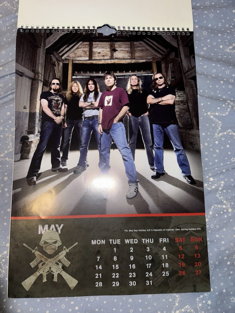 Iron Maiden Calendar 2007