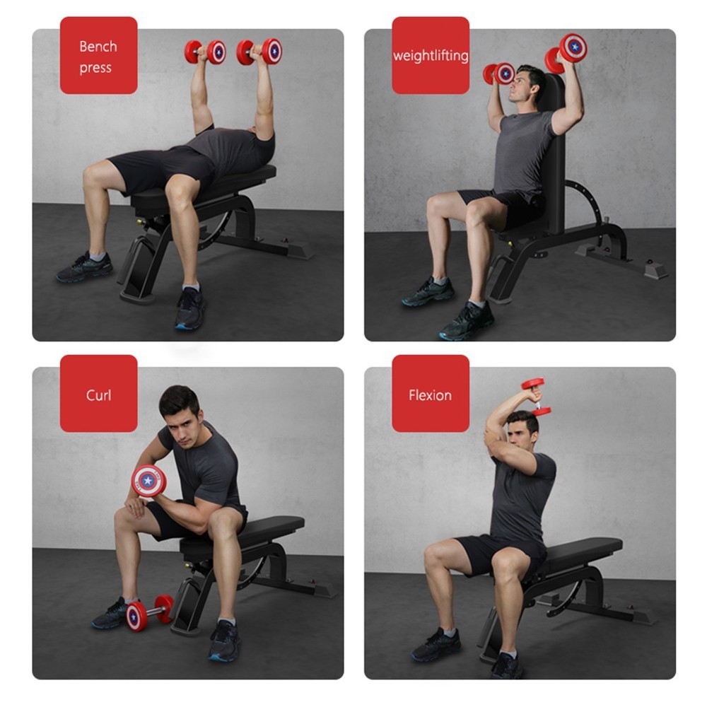 Adjustable Foldable Weight Bench for Full Body Strength Training at Home