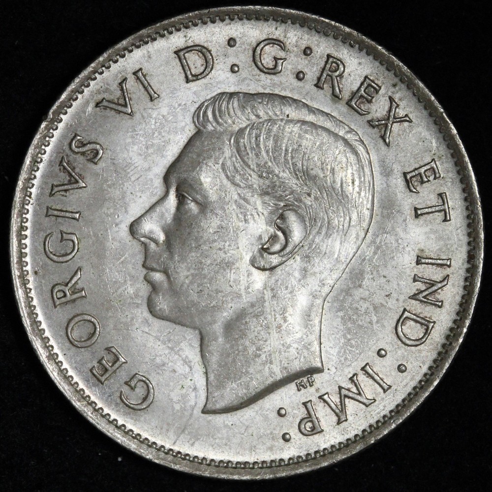 1940 SILVER Canada 50 Cents GEM E393 TRY