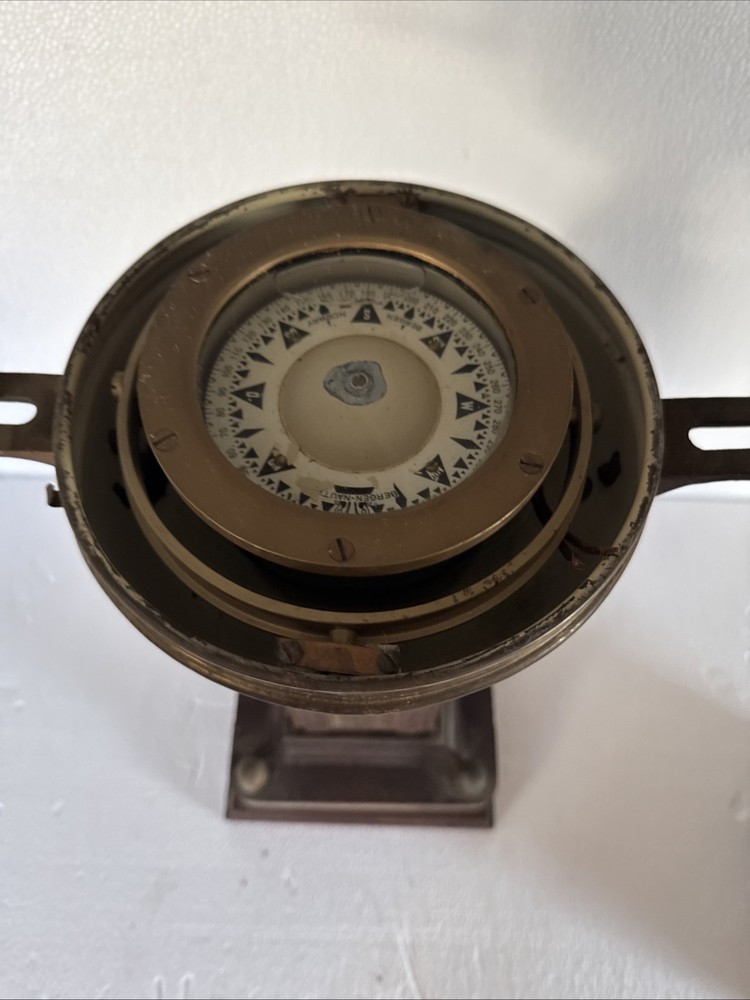 Vintage Sestrel Binnacle Ship's Maritime BinnacleBrass Compass