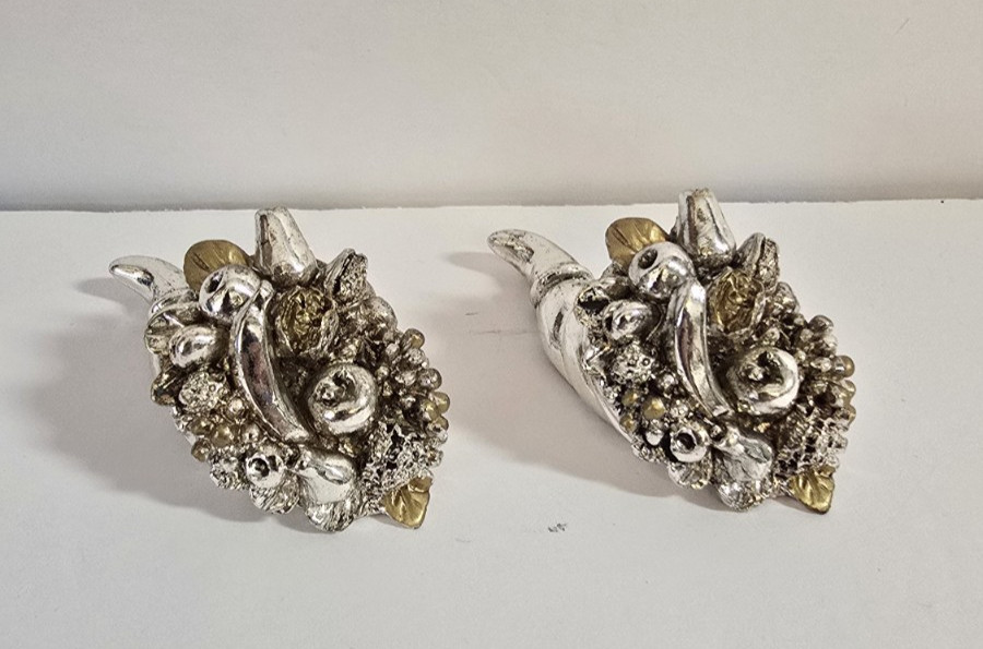 Silver Plated Camilletti Gioielli Ricciardi 925% CORNUCOPIA Decorative