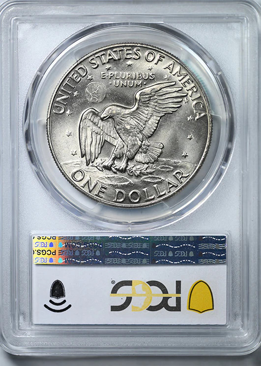 1974-D Clad Eisenhower Ike Dollar $1 PCGS MS65