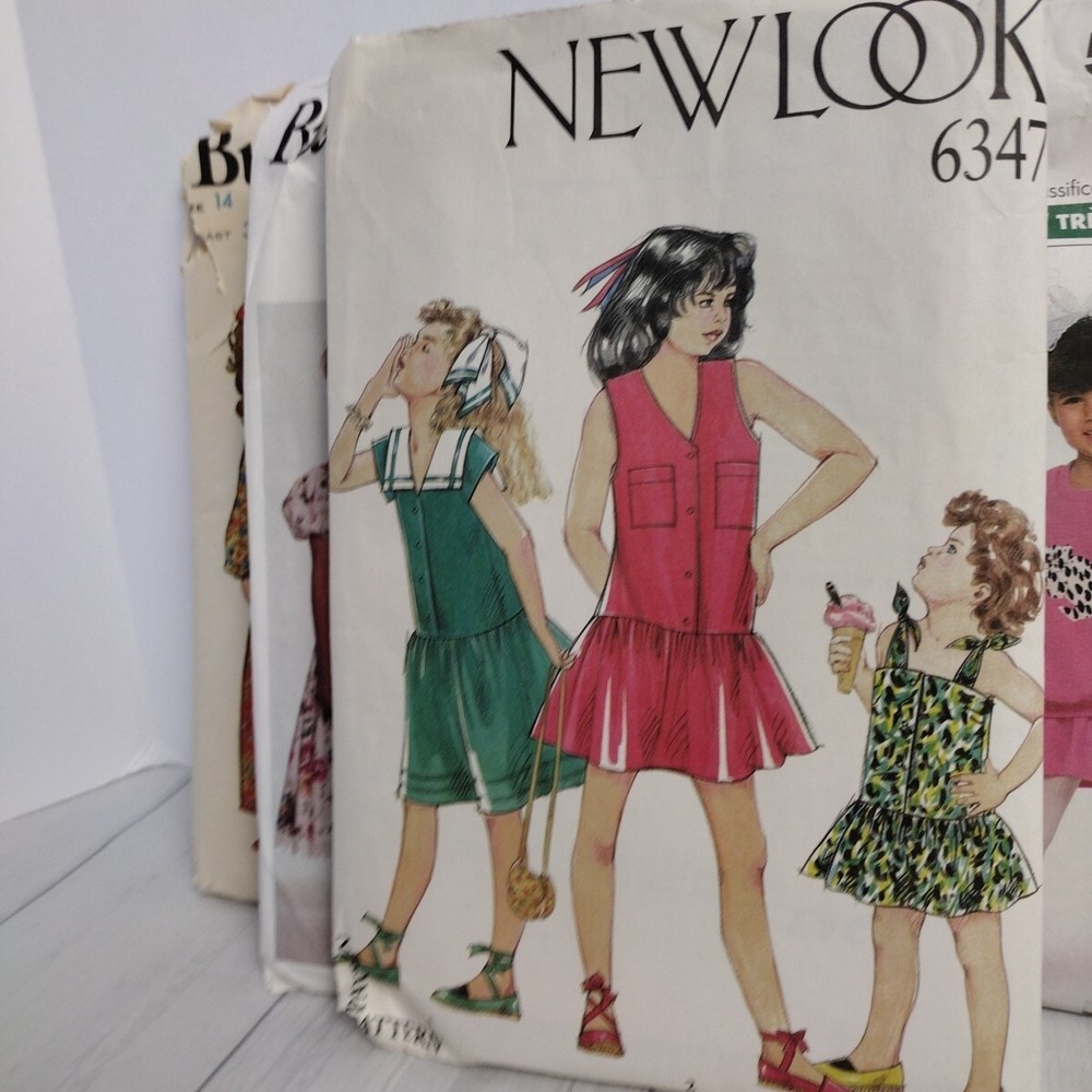 BUTTERICK & Newlook Sewing Patterns Lot Of 7