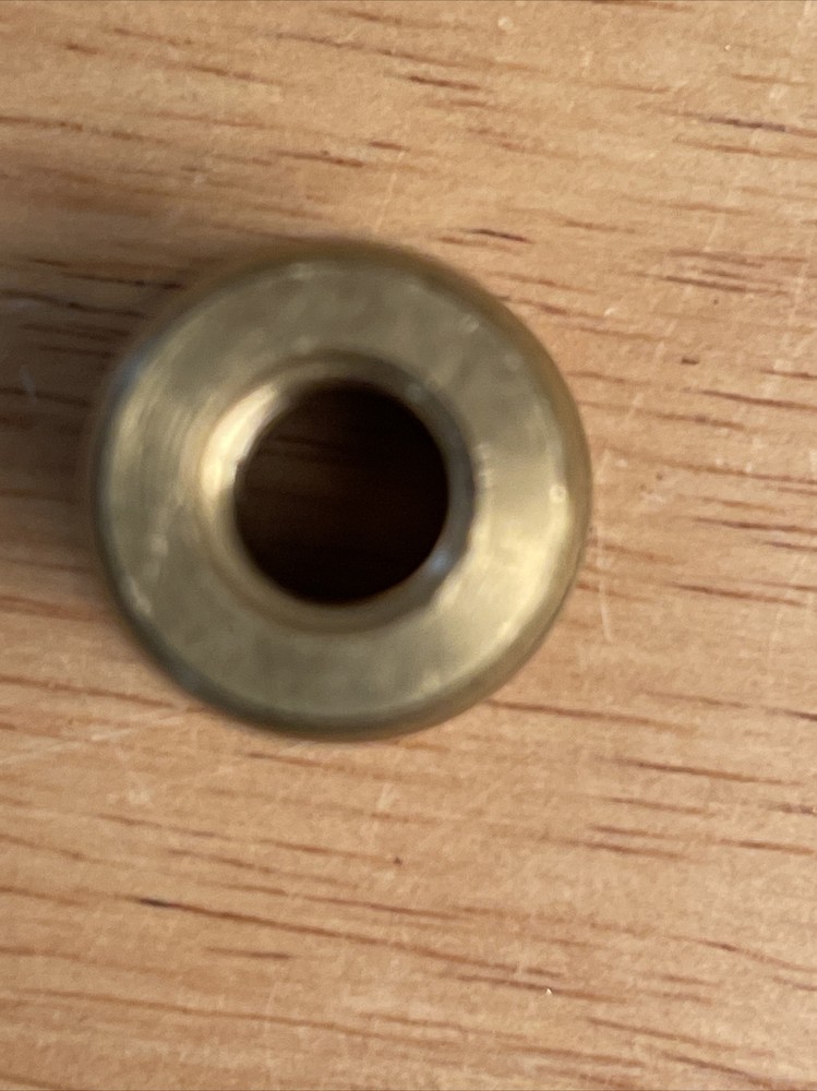 UNFINISHED Solid Brass 3/4” Tall X 1/8 IPS Threaded Turned Necks