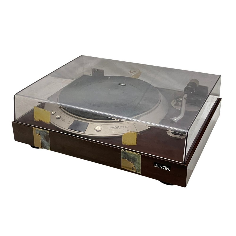 Denon Turntable DP-1200 Record Player Tested as is