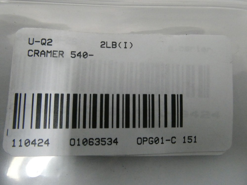 Cramer 540 Multiprogram Timer Switch 15a