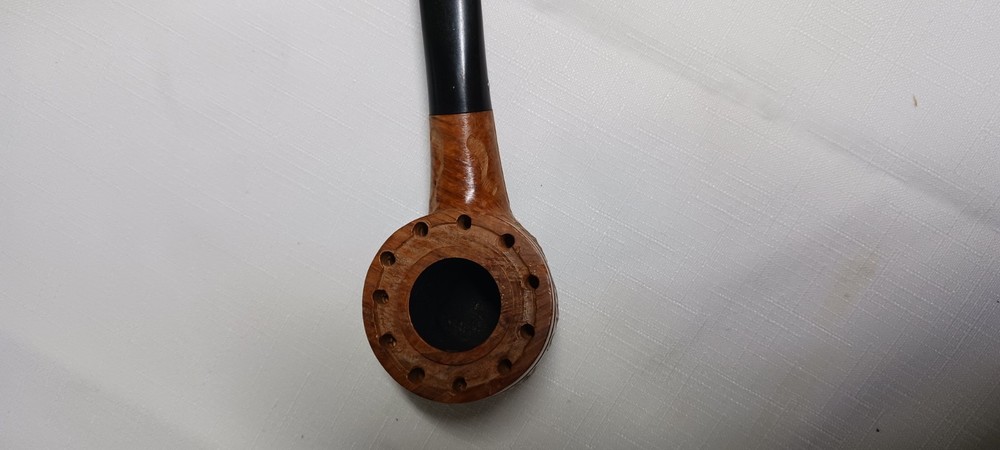 New The Doodler Medium Pot Briar Pipe Rough Surface