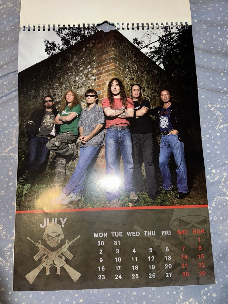 Iron Maiden Calendar 2007