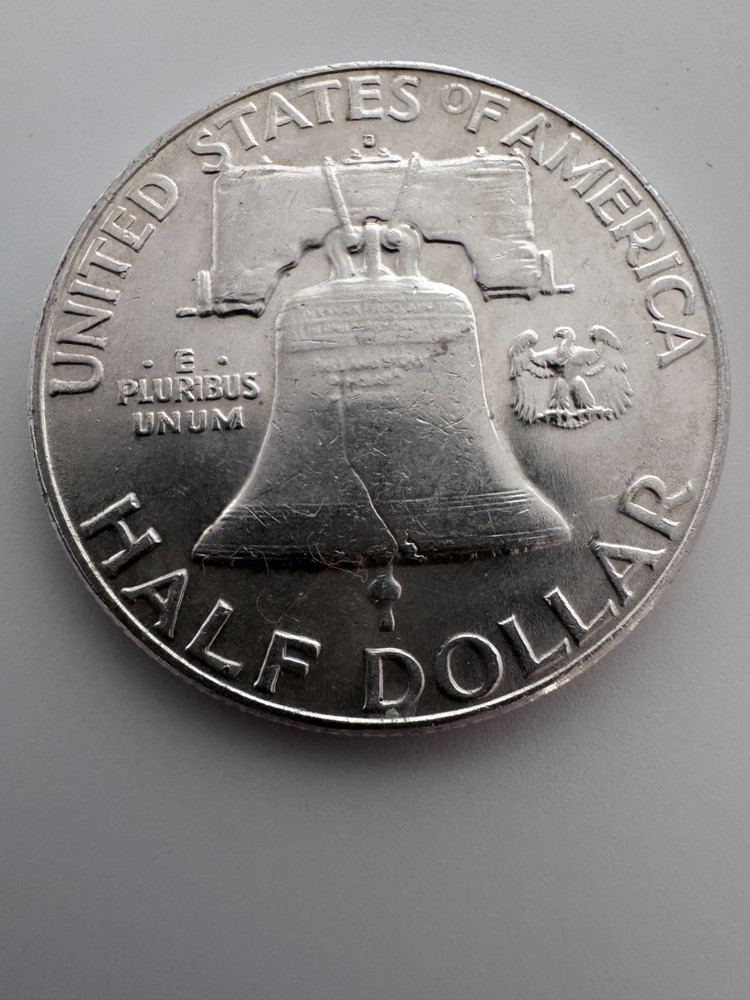 1963 50C Franklin Half Dollar