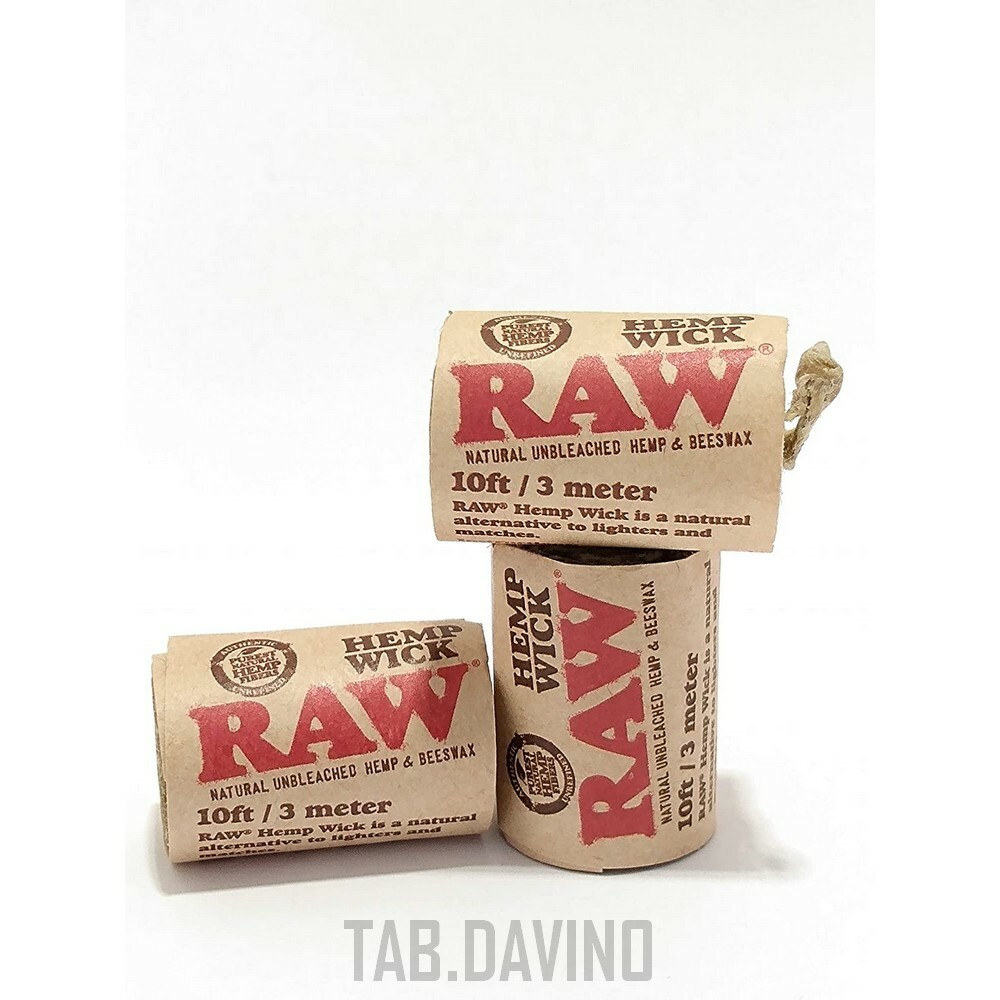 RAW WICK 3 METERS 3 ROLLS BIO BEESWAX