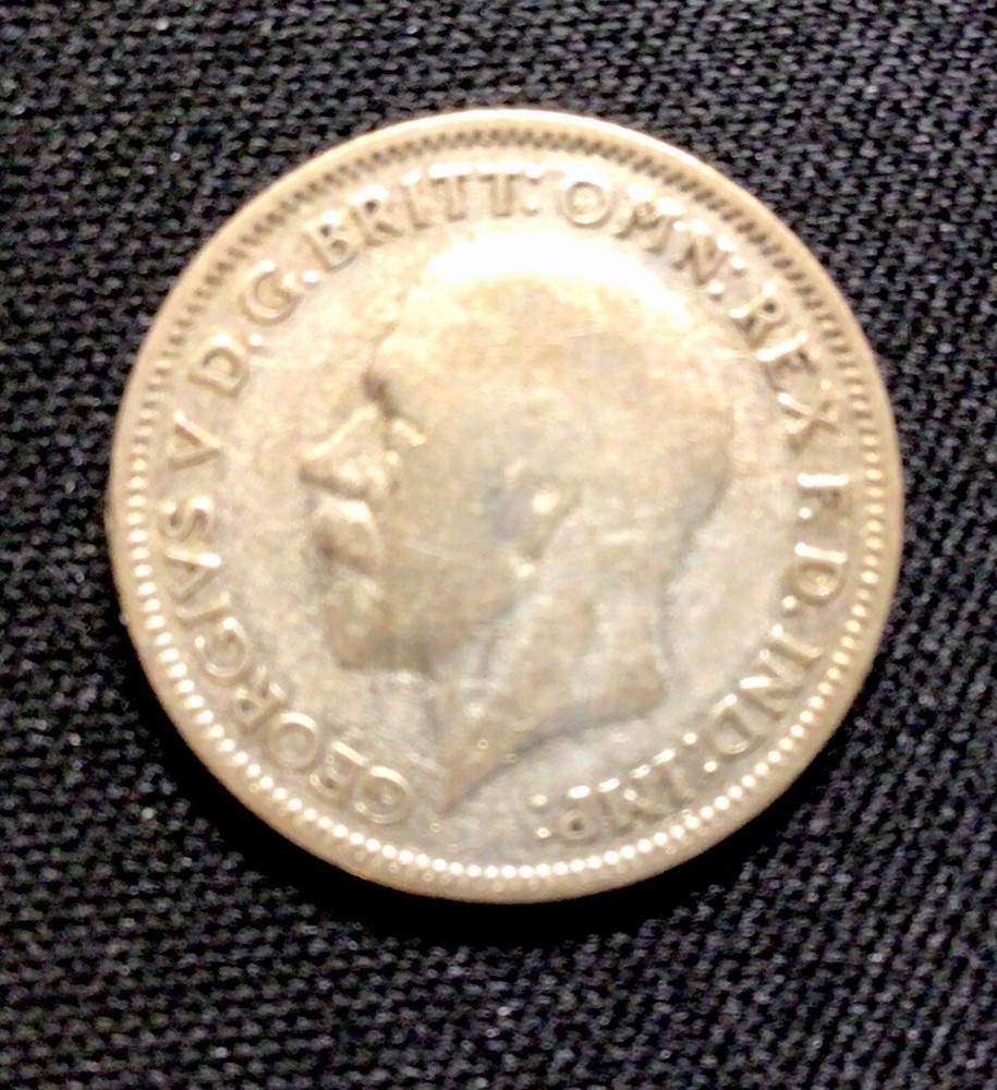 1935 British Silver! 6 Pence! ENN Coins