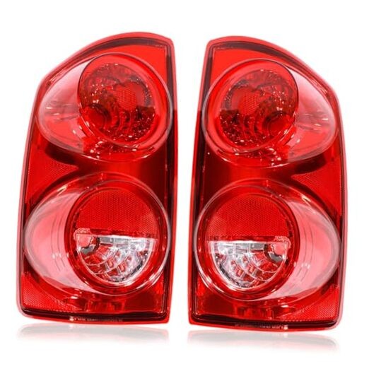 Tail lights Assembly Compatible with 2007 2008 Dodge Ram 1500 2007-2008 Halogen