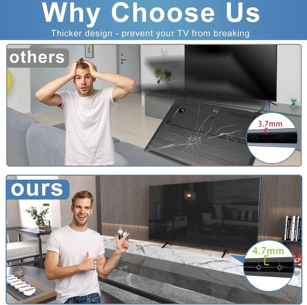 Replacement Stand for TCL Roku TVs - Easy Install & Durable Design
