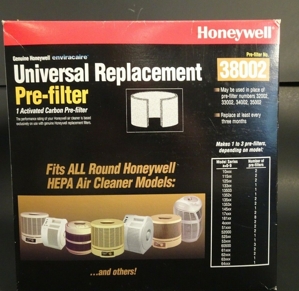Honeywell #38002 Universal Replacement Activated Carbon Pre-Filter
