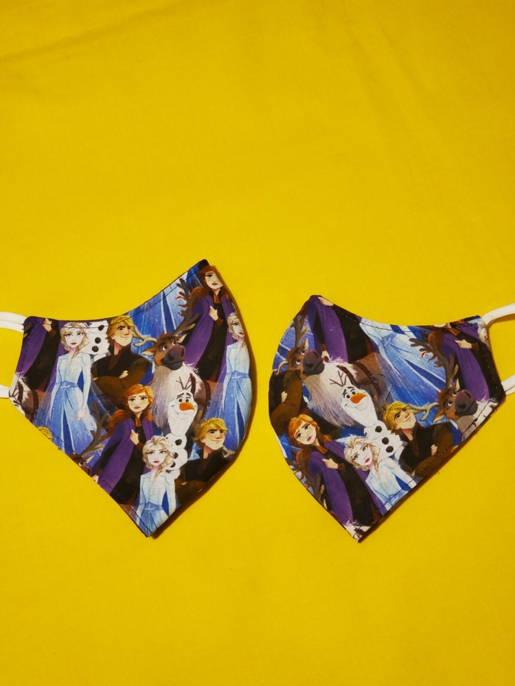 Kids Frozen Adjustable Face Mask