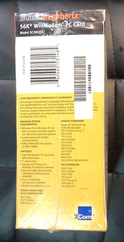 3Com Megahertz WinModem (3CXM356) 56 Kbps