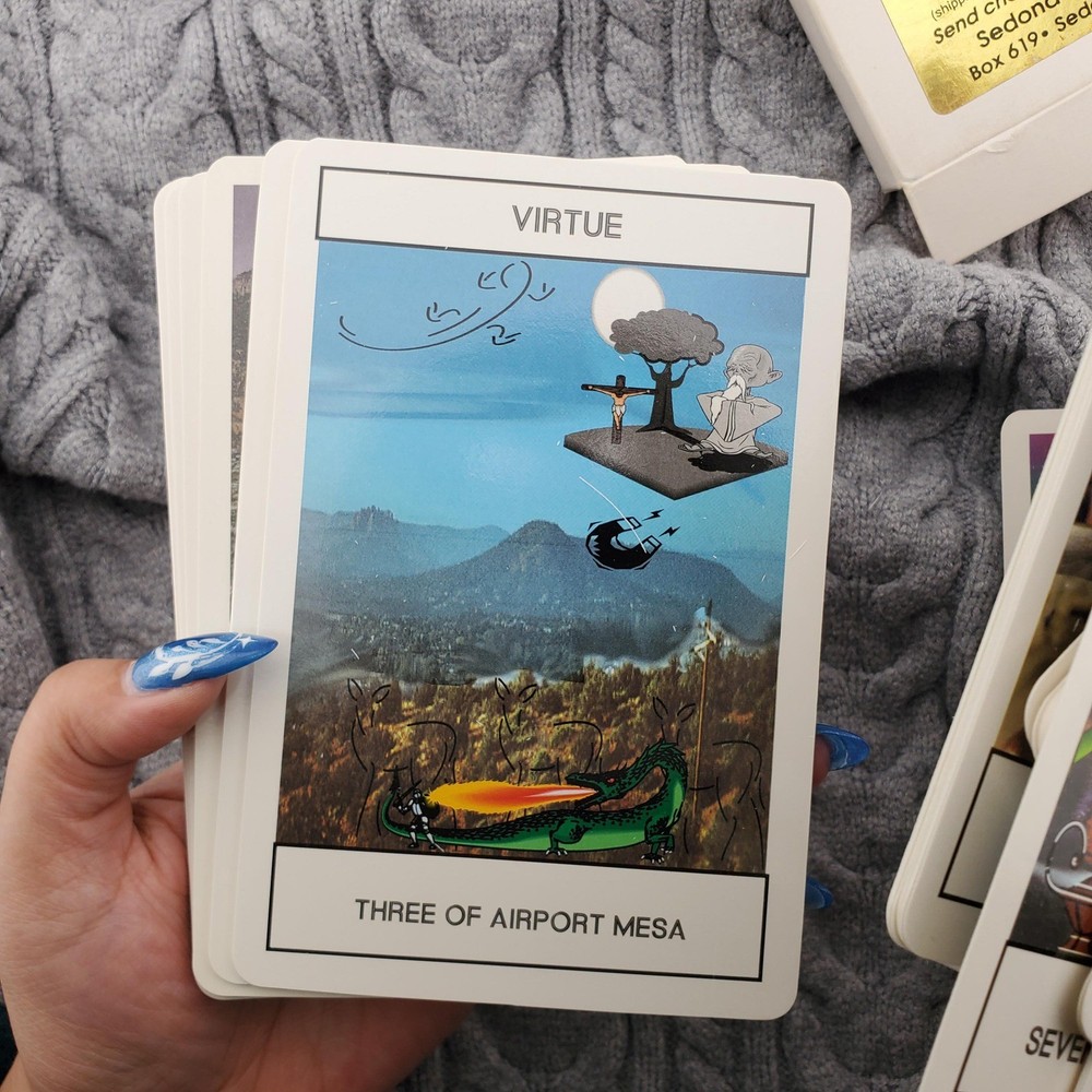 Vortex Tarot by Bryan Richards 78 Card Tarot Deck USED