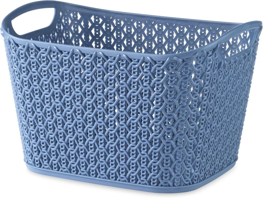 Form Small-Turquoise Resin Tote