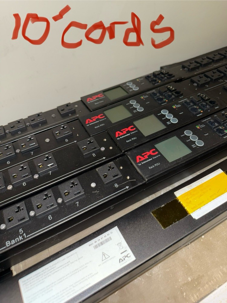 APC AP8932 Rack PDU 2G Switched ZeroU 30A Rack Power Distribution