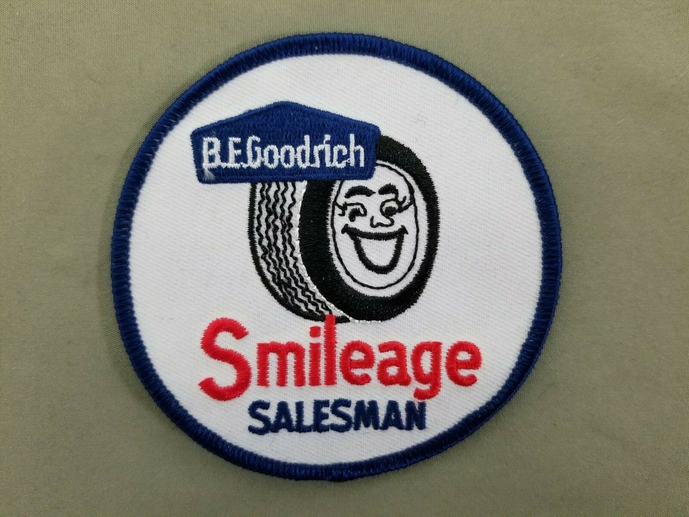 B.F. Goodrich Embroidered Iron On Patch