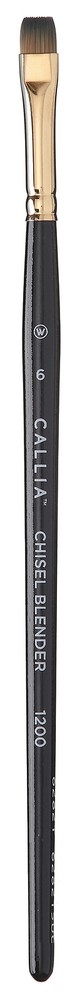 Willow Wolfe Callia Artist Chisel Blender Brush-6