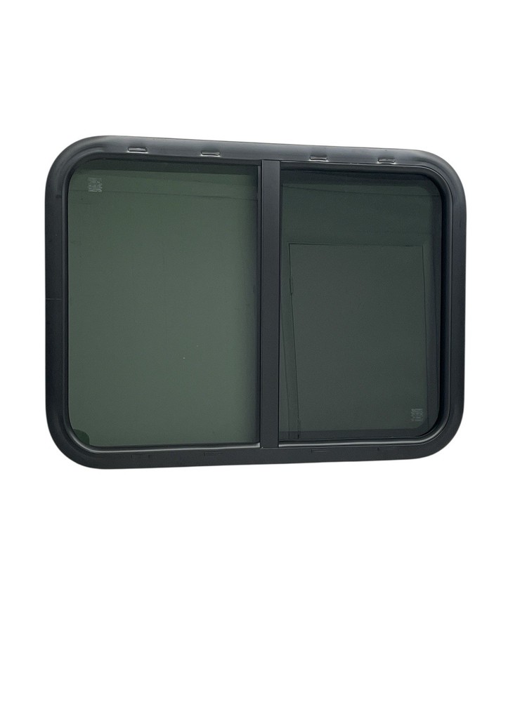 30" x 22" RV Camper Slider Window Includes Screen & Trim Ring for 2" Wall
