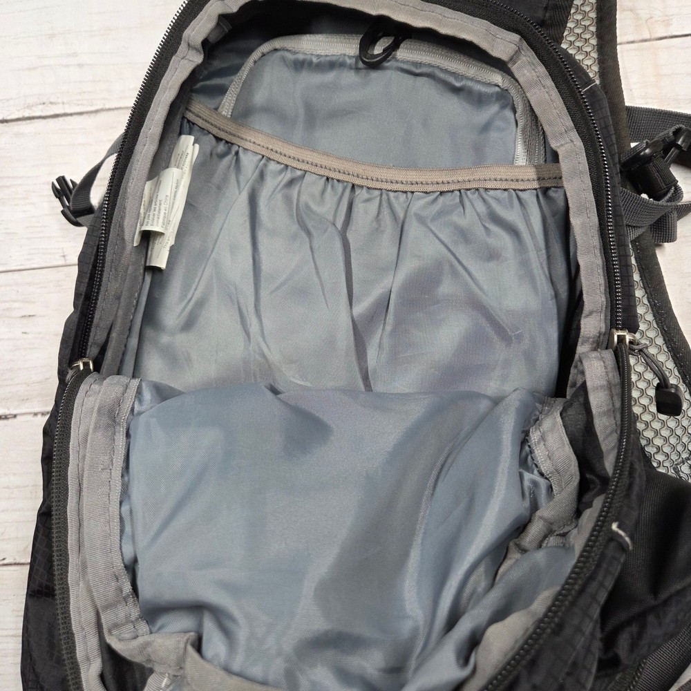 High Sierra Backpack Black 16L Hydration Ready Ripstop Hiking Daypack