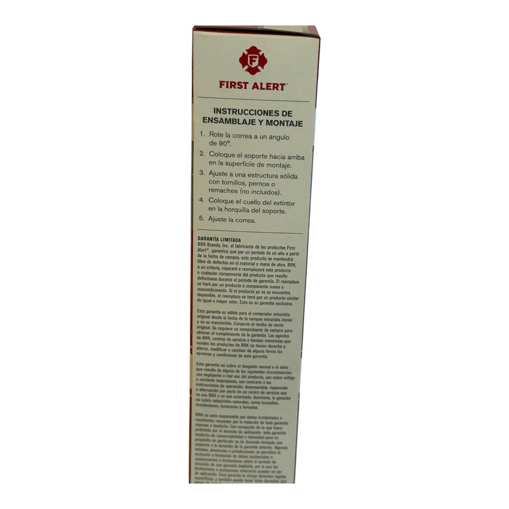 First Alert Small Fire Extinguisher Mounting Bracket2 new