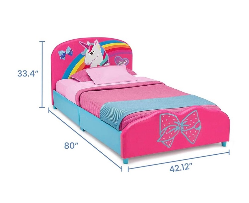 JoJo Siwa Upholstered Twin Bed
