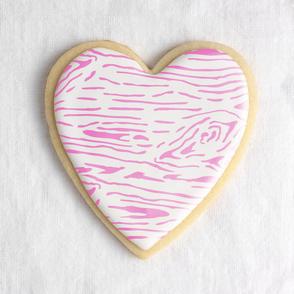 Wood Cookie Stencil - Durable & Reusable Mylar Stencils