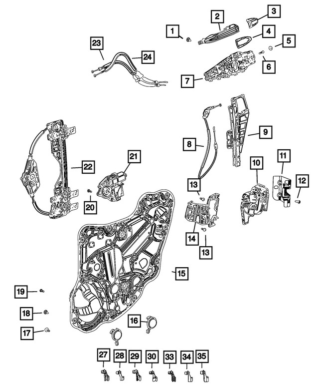 Genuine Mopar Screw Right 68227248AA